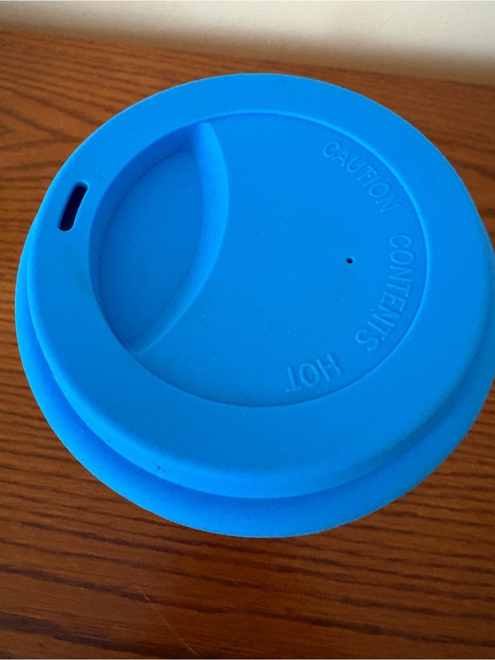 Hershey Kisses Blue Travel Mug with Silicone Sleeve - Picture 4 of 7